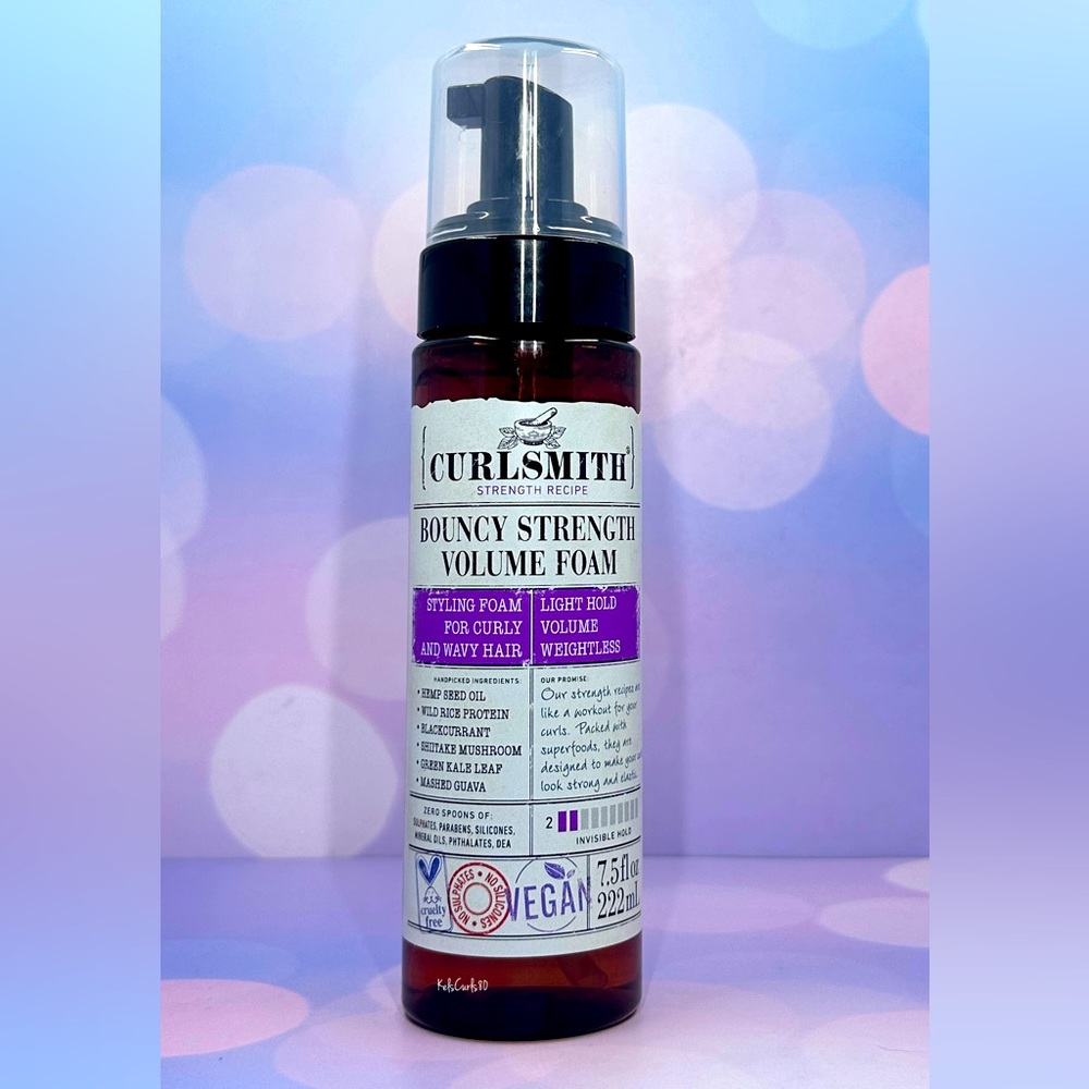Curlsmith Bouncy Strength Volume Foam (7.5 oz)